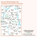 Wandelkaart - Topografische kaart 329 OS Explorer Map Lowther Hills, Sanquhar, Leadhills | Ordnance Survey