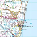 Wandelkaart - Topografische kaart 156 Landranger Saxmundham, Aldeburgh & Southwold | Ordnance Survey