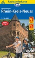 Fietsknooppuntenkaart ADFC Radwanderkarte Neuss Rhein-Kreis | BVA BikeMedia