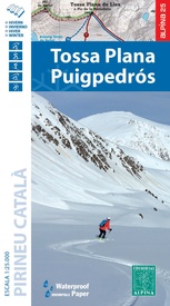 Wandelkaart Tossa Plana - Puigpedros winter | Editorial Alpina