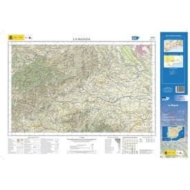 Topografische kaart 976-I La Majada | CNIG - Instituto Geográfico Nacional1