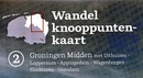 Wandelknooppuntenkaart - Wandelkaart 2 Groningen midden | Reisboekwinkel de Zwerver