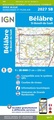 Wandelkaart - Topografische kaart 2027SB Bélâbre, Saint-Benoît-du-Sault  | IGN - Institut Géographique National