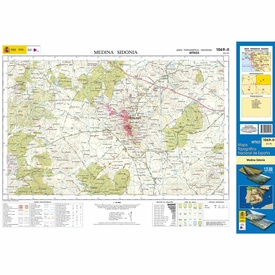 Topografische kaart 1069-II Medina Sidonia | CNIG - Instituto Geográfico Nacional1