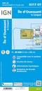 Wandelkaart - Topografische kaart 0317OT Île d'Ouessant, Le Conquet | IGN - Institut Géographique National